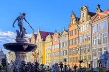 neptun gdansk rynek widly posejdon morze baltyk